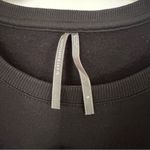 Anthropologie By  Women’s Sz S Black 3-D Flower Applique Pullover Sweater Cotton Photo 6