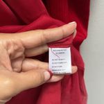 Holiday Red Tier Tulle Party Dress Whimsical Modest Christmas Festive L NWT READ Size L Photo 14