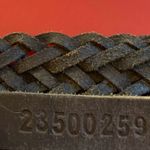 Jessica Simpson Belt Women’s large Black Braided Leather Beaded Gem Buckle Boho Photo 3