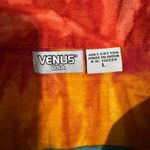 Venus USA Women Orange Boho Beaded Sequin Tiered Ruffle Festival Maxi Skirt Sz L Size L Photo 13