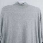 Romeo + Juliet Couture  Grey Mock Neck Knit Ribbed Sweater Size Small Photo 3
