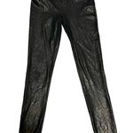 Spanx Faux Leather Leopard Legging Small Photo 1