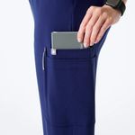 FIGS High Waisted Uman Relaxed Jogger Scrub Pants in Sapphire, Size X-Small Photo 6