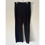 Ralph Lauren  Rare Vintage 90s Black Velour Jacket And Pants Set Size Medium Photo 4