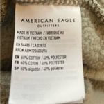 American Eagle Outfitters Sage Leopard Sweatshirt Photo 4