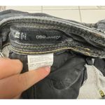 Dsquared2 Gray Coal Miner Selvedge Jeans Size 42 US 6 28 Cuffed Selvege Photo 9