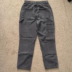 Simple Society Women's Gray Flare Jeans Photo 5