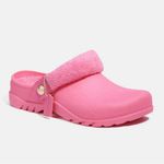 Coach petunia pink Lola Clogs. Size 7. Rubber, fabric and leather upper Photo 1