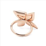 Ted Baker 💕💕 Rose Gold Glitter Enamel Breeze Ring Photo 3