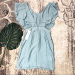 BCBGeneration BCBG Lightsky Side Cut Out Open Back Dress Photo 3