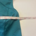 Athleta  903763 Womens Ruched Racerback Bra Tank‎ Top Size 36DD Teal Stretch Yoga Photo 6