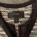J.Crew  Cardigan Sweater Black White Boucle 03509, Size XS Photo 5