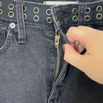 Madewell  Classic Straight Jeans Lunar Wash Black Grommet Edition Women’s Size 26 Photo 12