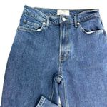 Everlane The Original Cheeky Jean High Waist Medium Blue Wash 27 Crop Photo 1