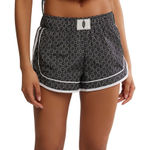 Free People  Movement Women's Varsity Blues Shorts Starburst Geo size L Photo 0