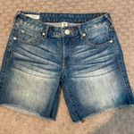 True Religion Like new  mid rise Emma Bermuda shorts. Size 26 Photo 2