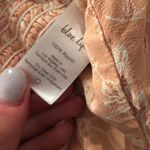 Planet Blue Flowy Crop Top Photo 4