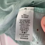 Orange Creek New without tags, , T-shirt with holes and cross neckline, Mint Photo 3