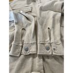 Altar'd State  Women's Size Small Cream Ribbed Long Sleeve Shirt Snaps Cottagecore Photo 12