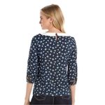 Disney by Lauren Conrad Minnie Rocks the Dots Peter Pan Collar Blouse Sz Small Photo 1