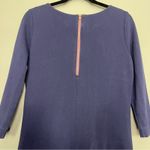 Lilly Pulitzer  Charlene Shift Dress Boatneck Navy Nautical Women’s Size M Photo 4