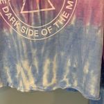 Pink Floyd Tie Dye Cropped Hoodie Size Large Pink Blue Purple New with tags! Photo 3