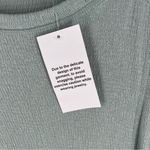 LOGO By Lori Goldstein LOGO Linens Lori Goldstein Sleeveless Aqua Teal Midi Dress Lace Hem Flowy 3X Photo 4