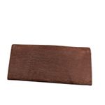 Elephant Genuine Leather Brown Long Wallet Photo 1