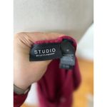 Liz Claiborne Vintage Y2K Red Beaded Crochet Long Sleeve Cardigan Photo 4