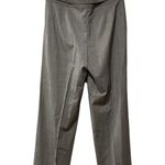St. John High Waist Belted Tailored Workwear Academia Gray Trousers Sz 8 Photo 1
