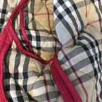 Burberry  LONDON Women’s Red Diamond Quilted Jacket Size S Photo 7