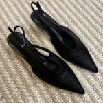 Tony Bianco  Crush Slingback Pump in Black Vintage Photo 0