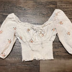 Kirious Cute Floral Boho Top Photo 0