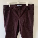 Old Navy  Plus Size 18 Purple Corduroy Rockstar Super Skinny Mid Rise Jeans Photo 1