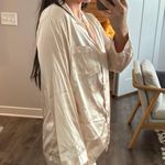 Silk Pajama Set Pink Size M Photo 1