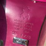 Vintage Buffalo London Pink suede platform booties 7 Photo 10