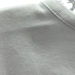 Rafaella  Cotton White Keyhole Cutout Embellished Short Sleeve Tee Top Womens XL Photo 11