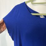 Lands' End Blue Short Sleeve Chiffon Photo 1