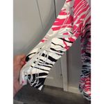 Chico's  Size Large (2 Chico size) Stretch Pink Black Tunic Womens Photo 1