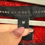 Marc by Marc Jacobs  Red and Black Striped Crewneck Sweater Photo 8