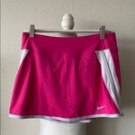 Nike  Womens Tennis Skort Sz Medium Pink White Pull On Photo 0