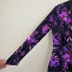 Chiara Boni La Petite Robe Floral-Print Ruffle Bodycon Midi Dress Size 44/8 Photo 5