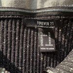 Forever 21  Tube Top Black Sparkly Photo 3