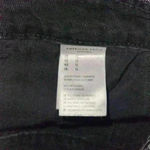 American Eagle Black Denim  Skirt Size 12 Photo 4