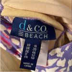 Women’s Denim & Co. Pink Purple Beach V Photo 10