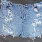 American Eagle Outfitters “Mom Shorts” Blue Size 16 Photo 0