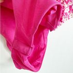 ZARA  Womens Pink White Floral Corset Bodysuit Top Bustier XS Photo 6