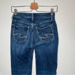 Silver Jeans  co the Avery capri denim blue jeans size 24 country western Photo 2