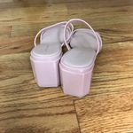 Jeffrey Campbell  Pale Pink Heeled Jelly Sandals Photo 4