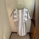 Anthropologie Akemi + Kin Jovanie ruffle tunic dress S 59% cotton Photo 10